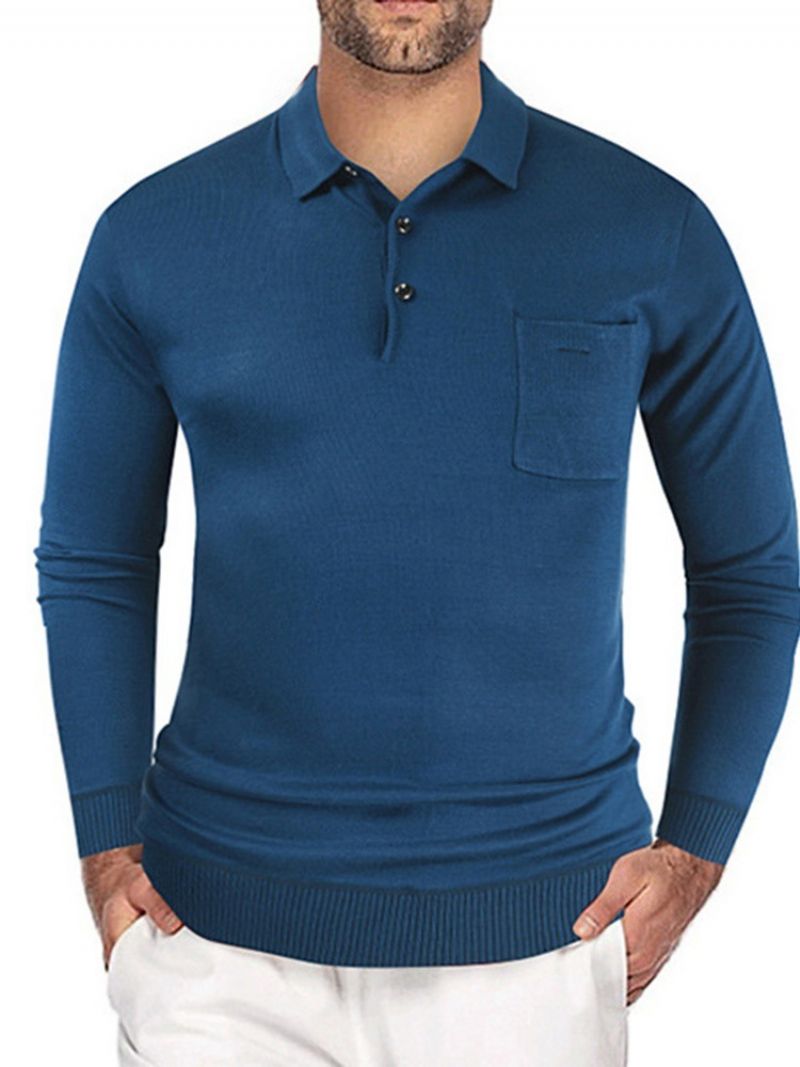 Obyčejné Tričko Ol Pocket Slim Pullover