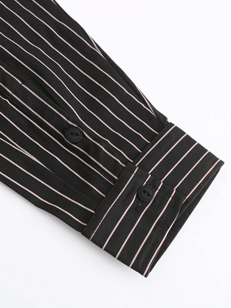 Zimní Ležérní Svetr Patchwork Standard Stripe